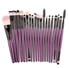 20 pieces make up brush set for blending ,eye brown ,lip and more