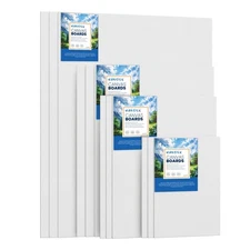Canvas Boards for Painting 12 Pack Paint Canvas Panels Set-5x7, 8x10, 9x12,12...