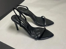 Kurt Geiger Shoes Womens Size 40.5 US 9.5 Leather Heels Sandals Strap London