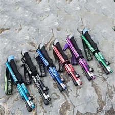 Folding Trekking Poles Adjustable Aluminum Anti-Shock For Hiking Walking