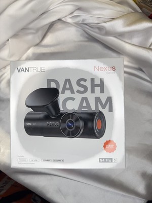 Vantrue N4 Pro S 4K 3 Channel Dash Cam, Triple STARVIS 2 HDR Car Camera SEALED