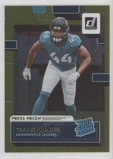 2022 Panini Donruss Rated Rookie Press Proof Gold 26/50 Travon Walker #325 1mj1