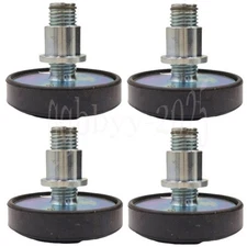 4X Shaft Dia 38mm Car Lift Rubber tray Heightening Feet Plus High Leg Pads
