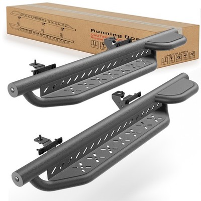 Drop Running Boards for 2007-2018 Jeep Wrangler JK 2 Door Side Step Nerf Bars