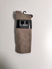 b.ella - Woman's socks - tan - cashmere blend - Made in USA**O24**