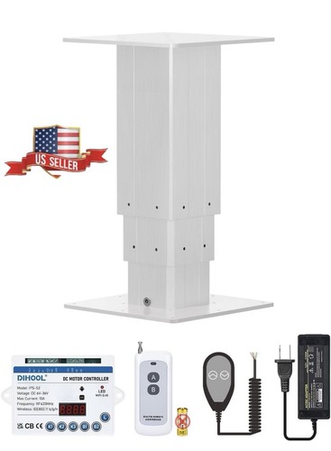 Electric Lifting Column 11” Stroke Adjustable Height 176lb Load Table Lifter