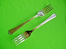 FREE POSTAGE ONEIDA SILVERSMITHS PLATE BALMORAL 185mm FORKS SOLD INDIVIDUALLY c2