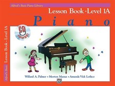 Alfred's Basic Piano Lesson Book Level 1A