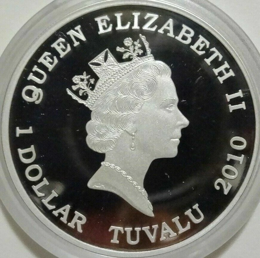 2010 Australian Tuvalu Roman Legionary Proof Dollar Silver Coin Perth Mint - Image 2 of 3