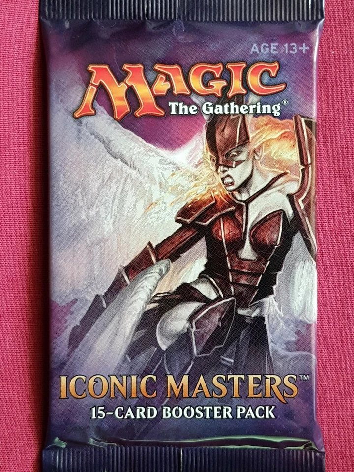 Magic The Gathering ICONIC MASTERS New Sealed Booster Pack MTG - Image 3 of 4