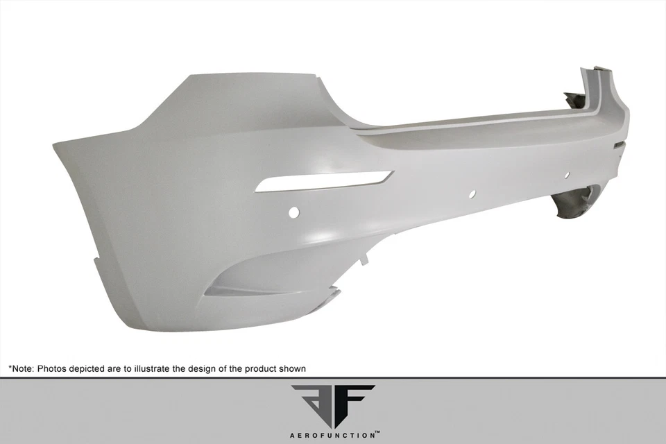 08-14 ¡¡¡Kit de parachoques de carrocería trasera BMW X6 AF-4 función aerodinámica (PUR)!!! 108612 Foto 4 de 4