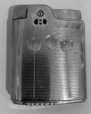 Vintage Ronson Essex Lighter Silver Easy Access Flint USA