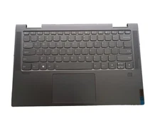 Palmrest Backlit Keyboard Touchpad For Lenovo Ideapad Yoga 7-14ITL5 5CB1A16224