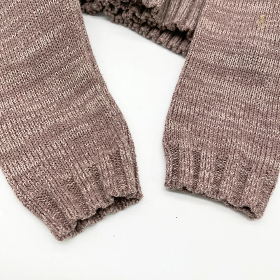 Y2K Moda Sweater Dress Small Boho Twee Drop Waist Academia Preppy Fairy Grunge - Image 4 of 4