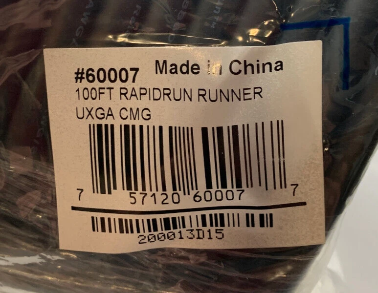 New 100FT RapidRun Runner UXGA CMG - 60007 - Image 2 of 2