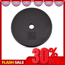 Yes4All Standard 1" Cast Iron Weight Plate - Ideal for Strength Training, 15LB