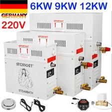 6/9/12KW Dampfbadgenerator STEAM GENERATOR SAUNA BATH Hause SPA Dampferzeuger