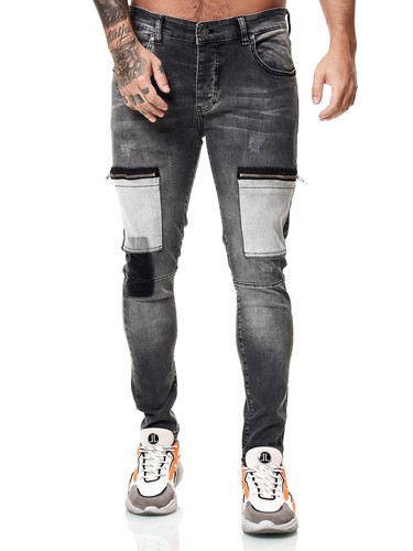Jeans Cargo Trousers Regular Skinny Fit 