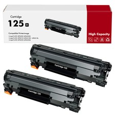2 PK High Yield 125 Toner Cartridge for Canon ImageClass LBP6000 LBP6030w MF3010