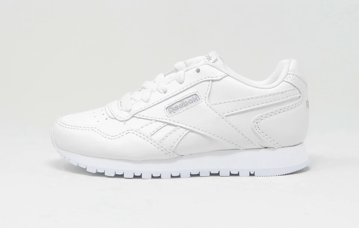 Girls white hotsell reebok