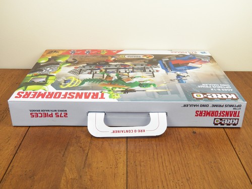 Kre-O Transformers Optimus Prime Dino Hauler Age Extinction Kreo Set A7796 *NEW* - Picture 5 of 12