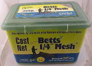 Betts 1/4'' Mesh Cast Net