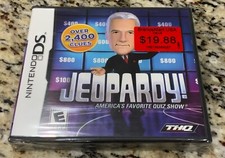 Jeopardy! 2010 America’s Favorite Quiz Show Alex Trebek Nintendo DS New Sealed