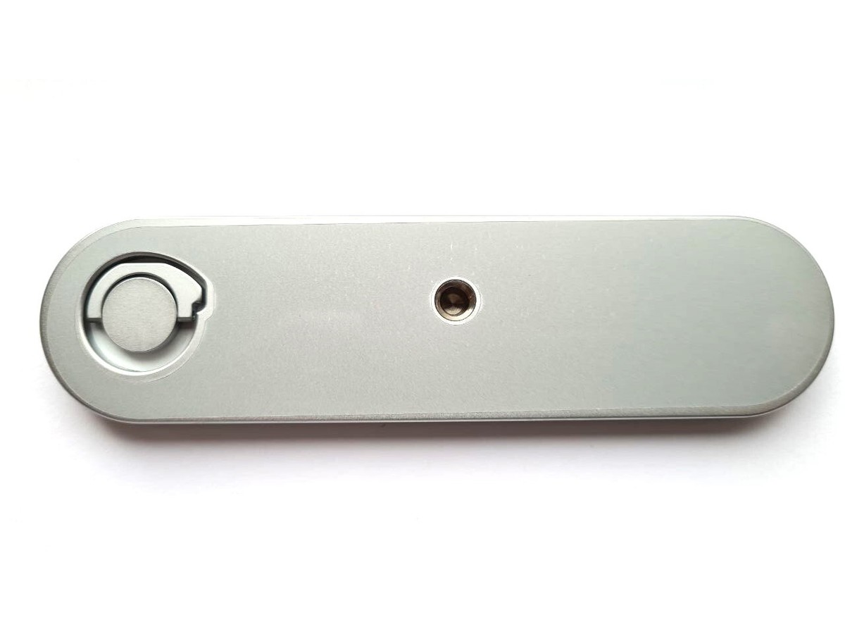Chrome Leica M6 Bottom Plate Genuine Leica Base Plate, Silver Chrome