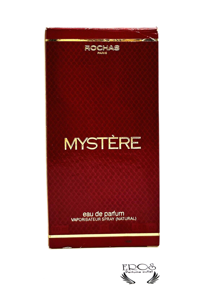 Vintage MYSTERE ROCHAS by ROCHAS spray EDP 100 ml~3.4 ozNEW IN BOX-HARD ...