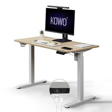 Image of Electric Standing Desk Height Adjustable Sit Stand Computer Desk USB-C Charger