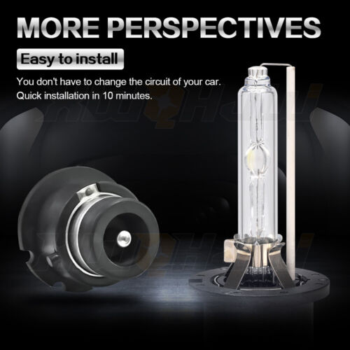For Lexus ES330 2004-2006 - 6000K Front Xenon HID Headlight Bulbs Low Beam Qty2 - Picture 7 of 8