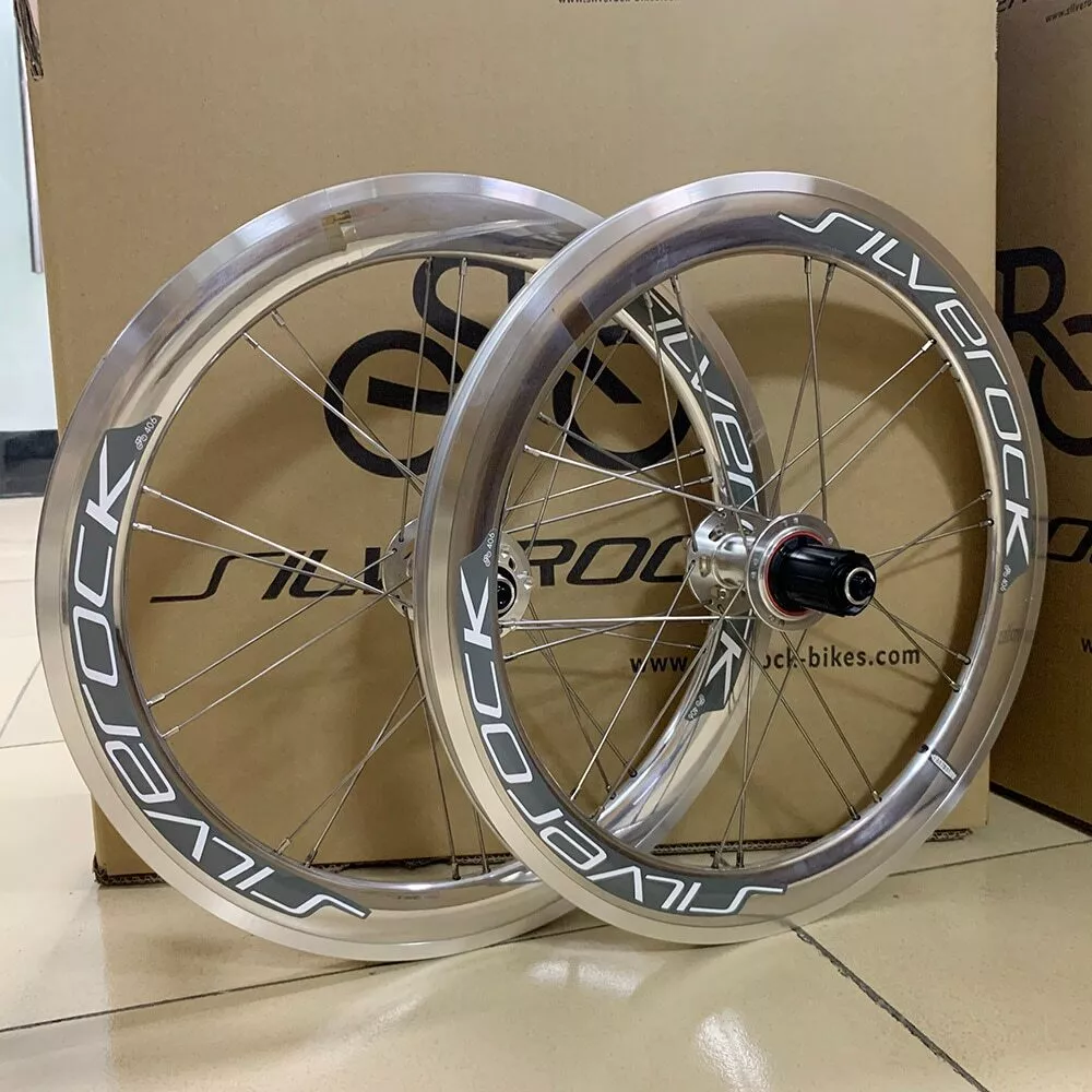 16inch 349 BMX Folding Bike Wheelset Depth 40mm Jump Hole Disc Brake Wheels
