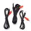 thumbnail 1  - 1M/1.5M/3M 3.5mm male Plug Jack To Dual 2 RCA Male connector Stereo Audio Cable