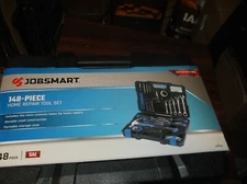 JOBSMART 148-Piece Household Tool Set with Toolbox Case