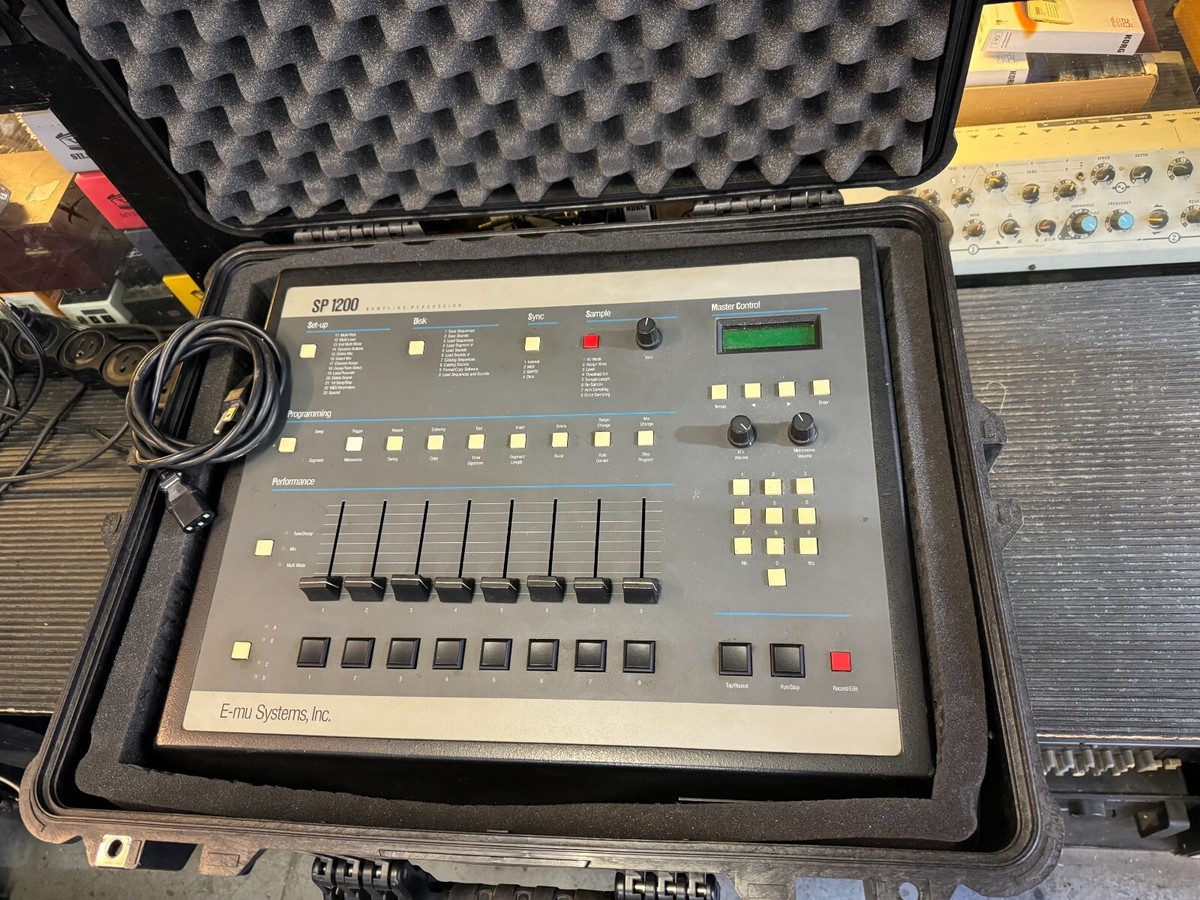 DTM・DAW Sp1200 E-mu SP-1200 | Vintage Synth Explorer