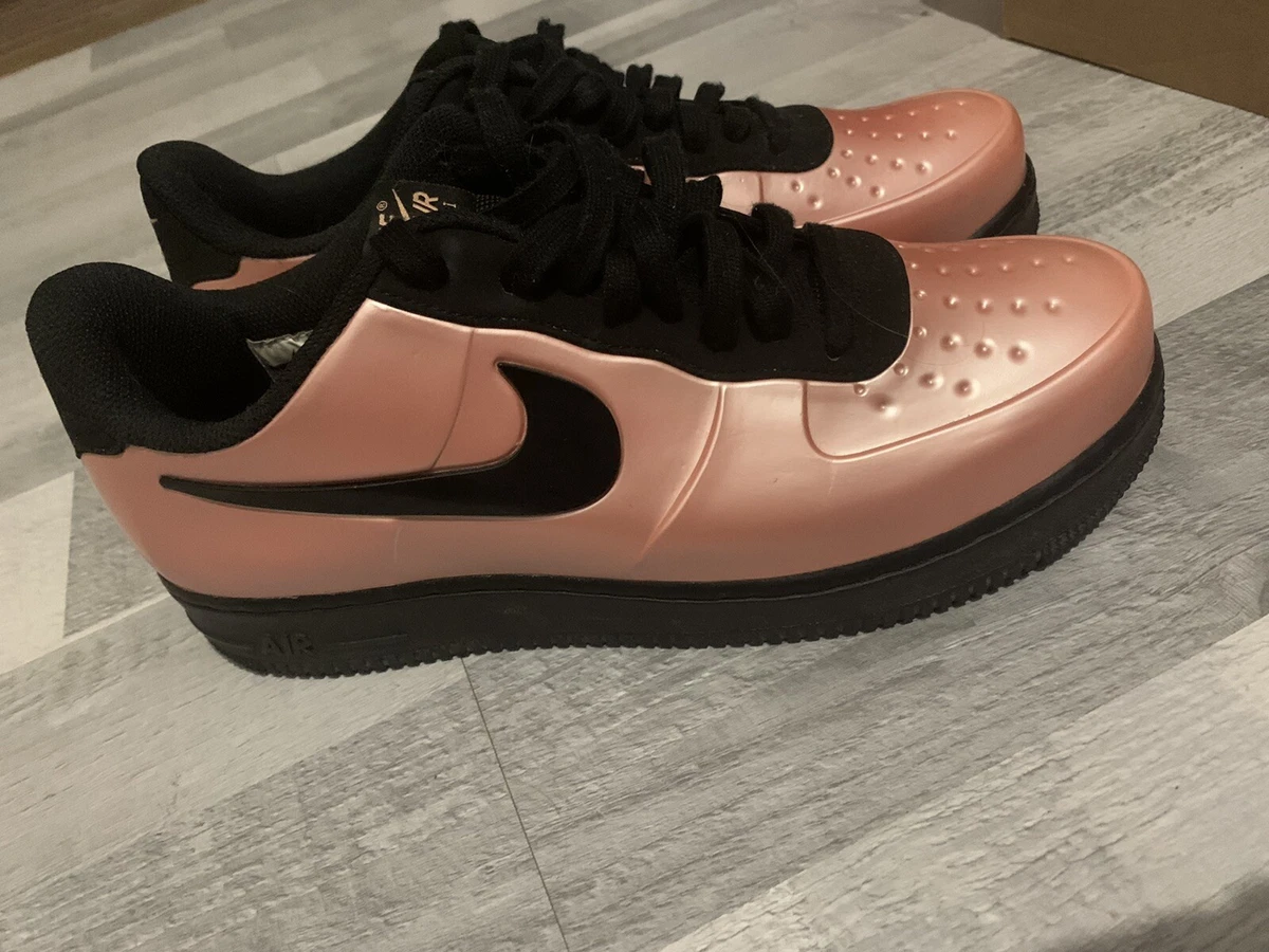 rare nike air force 1 foamposite coral uk 9 pink stardust pro cup us10