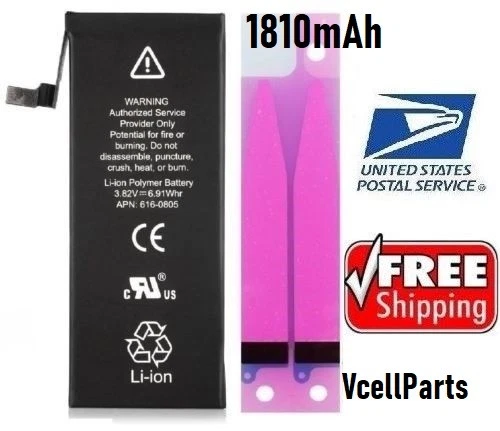 Lote de adhesivos de repuesto de batería interna OEM para iPhone 5C 5S 6G 6 Plus 6S Plus Foto 3 de 4