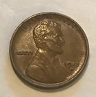 1915-d Lincoln cent , Brown  AU + , Scarce