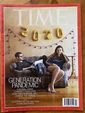 TIME Magazine 2020 Generation Pandemic Class 2020 Remdesivir Vaccine No Label