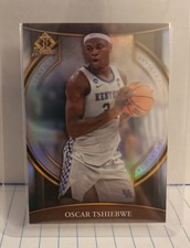 2022-23 Bowman University Chrome - Bowman Invicta Oscar Tshiebwe #BI-8 (RC)