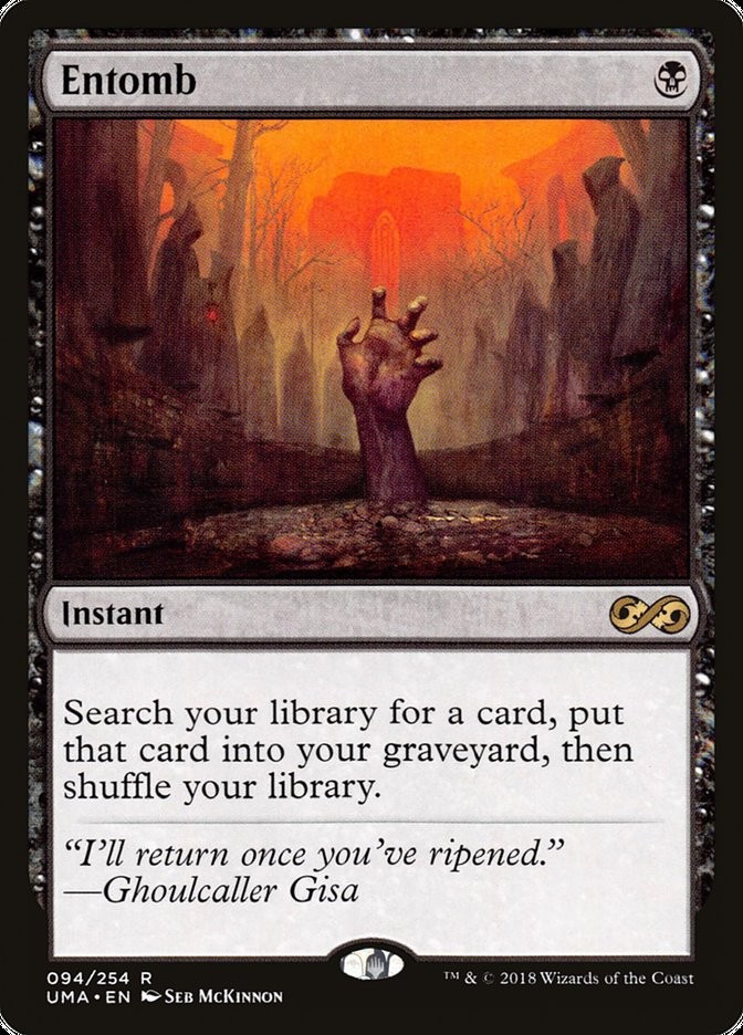 MTG Magic the Gathering Entomb (94/271) Ultimate Masters LP