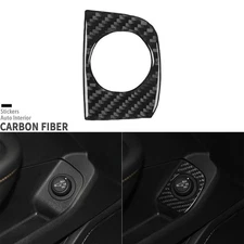 Real Carbon Fiber Interior Rear Trunk Switch Panel Cover For GMC Terrain 2018-24