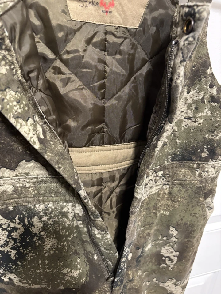 Red Head Silent Hide Overalls Boys L Youth Brown Thermolite Bib Insulated Camo - Image 4 of 4