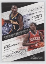 2012-13 Prestige Connections Darren Collison Jrue Holiday #4 1f0
