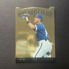 1995 SP Top Prospects CARLOS BELTRAN 1995 Draft Class Die-Cut Kansas City Royals