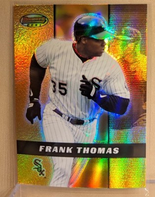 2000 Bowman's Best REFRACTOR #54 Frank Thomas RARE SUPER ICONIC PREMIUM