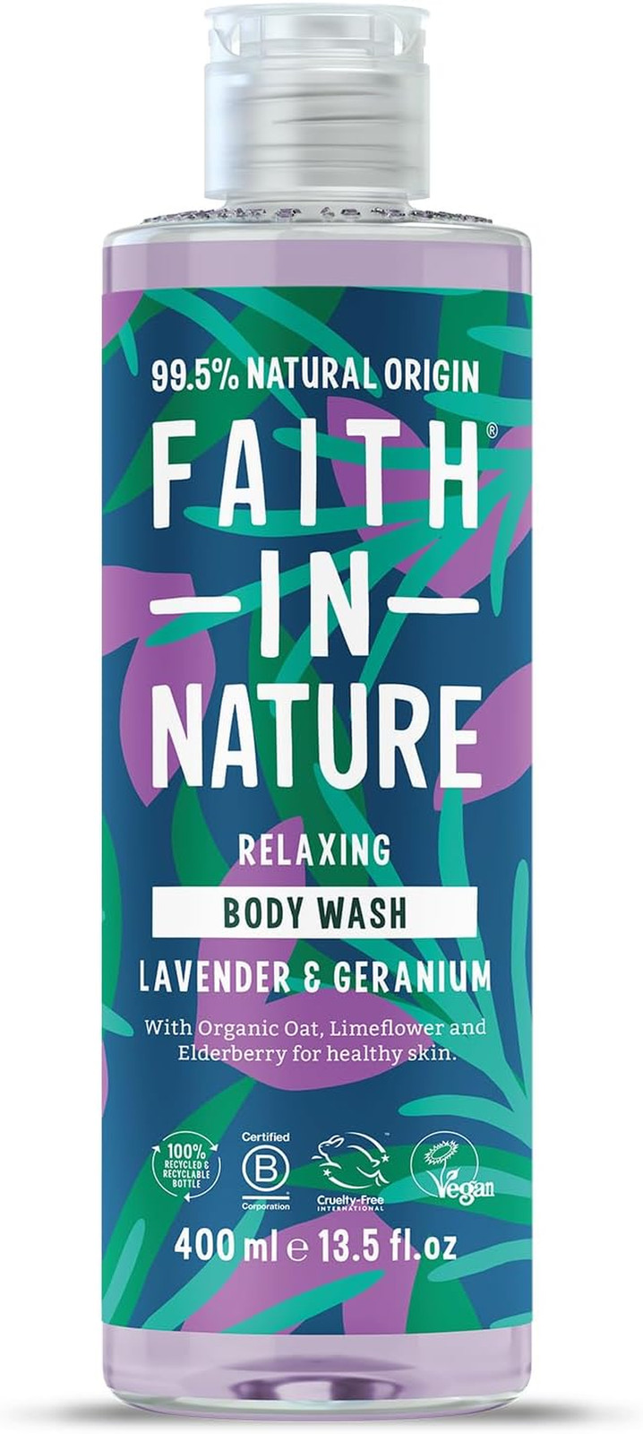 Gel bain lavande naturel relaxant pour le rituel du soir