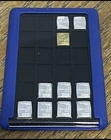 Element Card With 1gram Valcambi Bar And (9) 1 Gram Valcambi Silver Bars