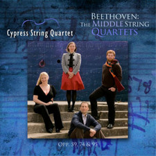 Ludwig van Beethoven Beethoven: The Middle String Quartets (CD) (UK IMPORT)