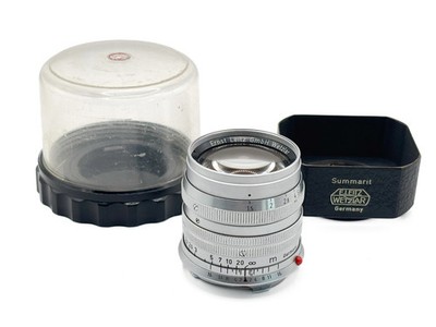 Leica Summarit-M 1,5/5cm SOOIA-M mit Gegenlichtblende XOONS Box Schöner Zustand